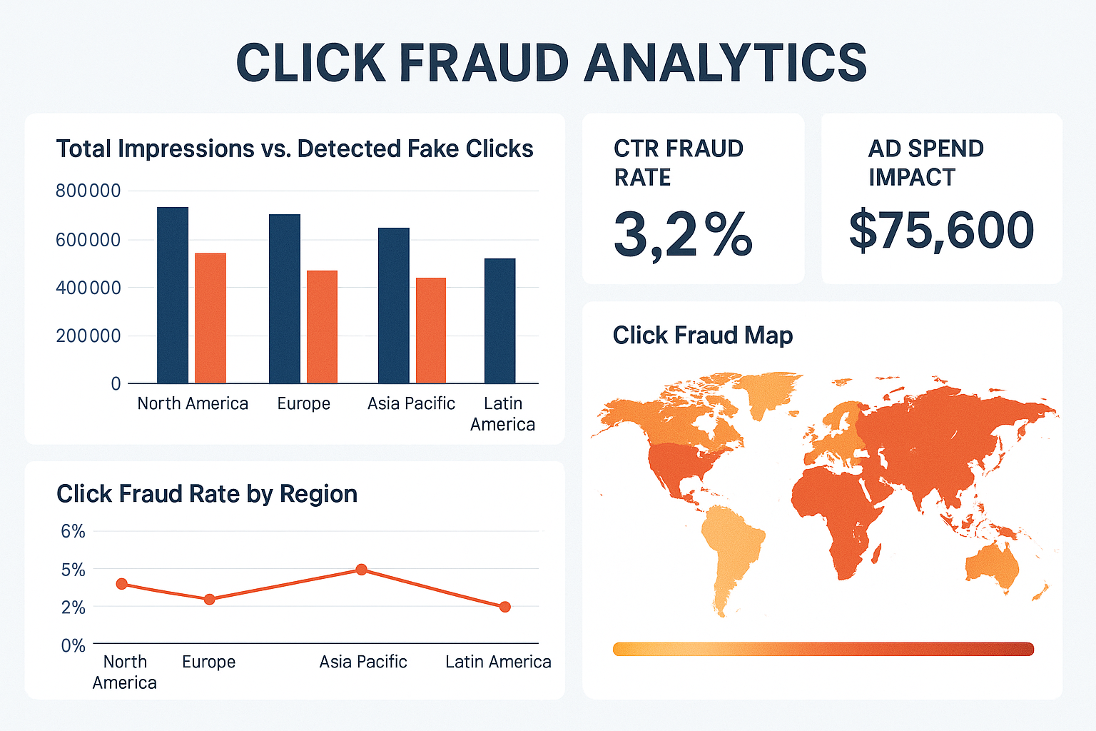 Fake Click Dashboard